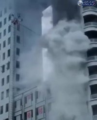 مهار آتش در آتن پهپادهای آتش نشان