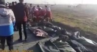 فیلم تکان‌دهنده از اجساد قربانیان حادثه سقوط هواپیمای اوکراینی در نزدیکی فرودگاه امام خمینی