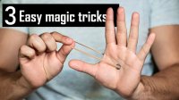 3 ترفند شعبده بازی آسان و جالب