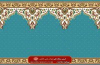 فرش سجاده ای  طرح#باغ بهشت 2
