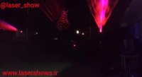 رقص نور منحصربفرد عروسی با لیزر انیمیشن