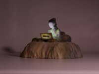 اولین پروژه نورپردازی در مجسمه پرینت سه بعدی