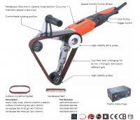 سنباده # پولیش # لوله# سنباده زن و پولیش زن  لوله # مدل WS760 #