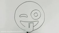 آموزش نقاشی | ایموجی بامزه | نقاشی برای بچه ها