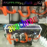 تولیدکننده دستگاه های آبکاری پاششی کروم‌استیل09354420217  ‌