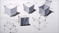 basic sketching techniques cubes