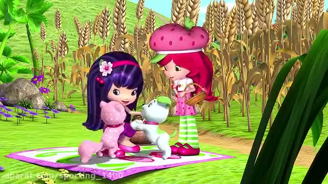 کارتون ترانه های توت فرنگی - کارتون دختر توت فرنگی کوچولو