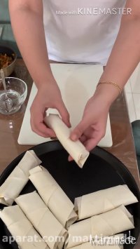 طرز تهيه و پيچيدن بورک با خمیر یوفکا