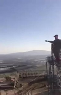 رونمایی از تندیس سپهبد سلیمانی در مرز فلسطین اشغالی و لبنان