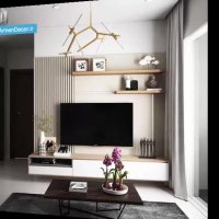 جدید ترین های میز تلویزیون دیواری برای فضای تی وی روم