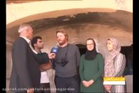 بازدید گردشگران از بنا های تاریخی در ندوشن