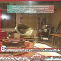 کاهگل شیراز - اجرای غرفه صنایع دستی و نمایشگاه هنری در باغ هنر شیراز