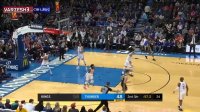 خلاصه بسکتبال اکلاهما سیتی - ساکرامنتو کینگز