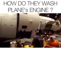 شستن موتور جت