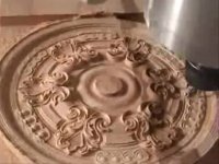 آفرینش نقشونگار روی چوب  با دستگاه سی ان سی چوب