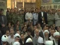 غبارروبی حرم امام رضا (ع) با حضور رهبر انقلاب