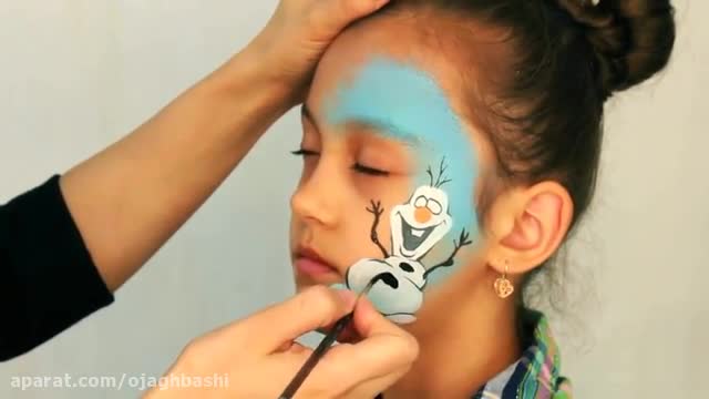 نقاشی روی صورت کودکان؛ مدل 5