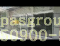 درب اتوماتیک اسلایدینگ  داروخانه شبانه روزی آدینه  ملک شهر