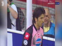 سوپر واکنش بوفون در لیگ قهرمانان اروپا مقابل میلان