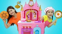 کارتون آشپزی کودکانه آنی : آشپزخانه پرنسس : بازی دخترانه آشپزی