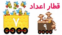 آموزش اعداد به کودکان با قطار سخنگو
