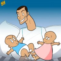 کریستیانو رونالدو و بچه هاش