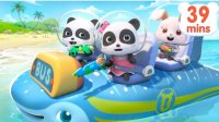 ماشین بازی کودکانه بیبی باس : مسابقه ماشین سواری babybus