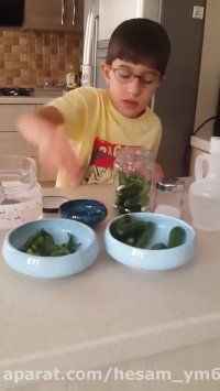 طرز تهیه خیارشور خانگی(دانش آموز مهدیان کلاس سوم)