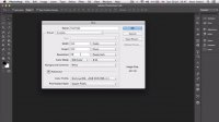 آموزش درست کردن سند جدید در فتوشاپ