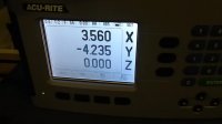 Acu-Rite 3-Axis DRO Display 6-3-13