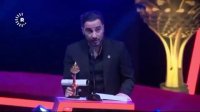نوید محمدزاده برنده جایزه بهترین بازیگر مرد جشنواره بین المللی فیلم سلیمانیه عراق