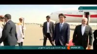 ورود شینزو آبه نخست وزیر ژاپن به تهران با استقبال محمدجواد ظریف