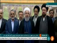 تجدید پیمان اعضای دولت با آرمان های امام راحل