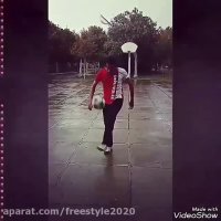 فری استایل فوتبال رسول مزروعی اصفهان