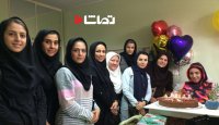 جشن تولد "کیمیا علیزاده" در بیمارستان