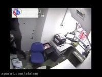 سرقت عجیب از مغازه به شیوه فیلم های هالیوودی + فیلم