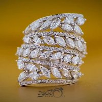 انگشتر جواهر برلیان شناسنامه دار از گالری طلا و جواهر محمود