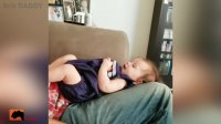 Funny Daddy Makes Baby Laugh - Funny Cute Video