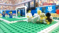 شبیه سازی قهرمانی رئال مادرید در سوپرکاپ اسپانیا با لگو