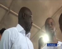 بازیکن سابق تیم آث میلان، رئیس جمهور کشور لیبریا شد.