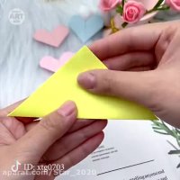 ساخت کاردستی با کاغذ رنگی  آموزش اورگامی