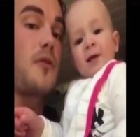 وقتی پدر با بچش تنها میمونه!