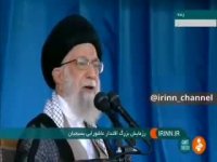 حضرت آیت الله خامنه ای خطاب به خائنین : تا جان در بدن دارم نمی گذارم به مقصود خود برسید