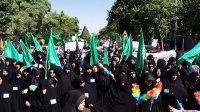 راهپیمایی روز عفاف و حجاب در مشهد