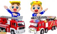 کارتون خمیر بازی آتش نشانی : لوکا و السا قهرمان می شوند