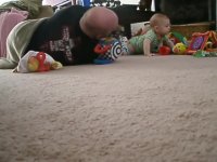 FUNNY BABY COLTON SPOTS CAMERA FOR EATING.mov