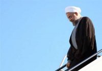 مراسم استقبال از رئیس جمهور در تبریز