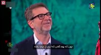 بدل عصبانی و بامزه زلاتان در برنامه تلویزیونی ایتالیا