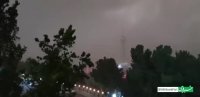 تصاویری از طوفان تهران
