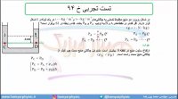 جلسه 94 فیزیک دهم - فشار در شاره ها 26 و تست تجربی خ 94 - مدرس محمد پوررضا